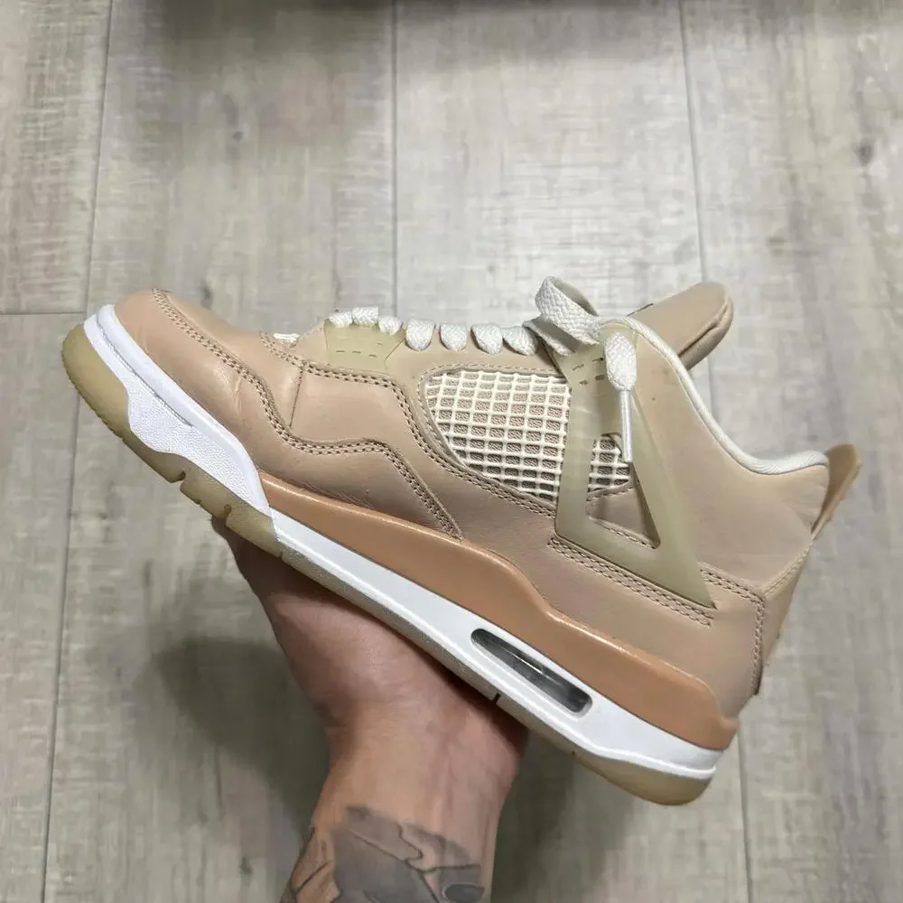 Nike Air Jordan 4 Retro Shimmer DJ0675 200 Size 6.5 Women - Picture 2 of 10